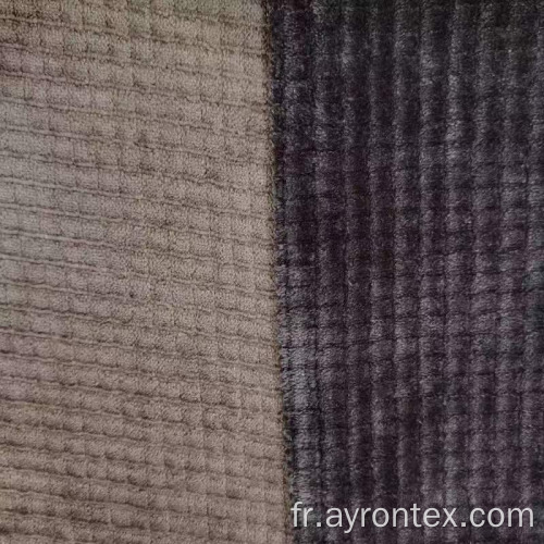 Tissu de flanelle Jacquard à carreaux